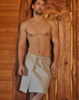 Men's Sauna Towel – 100% Natural Linen
