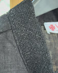 Black Men’s Linen Vyshyvanka with Black-on-Black Embroidery