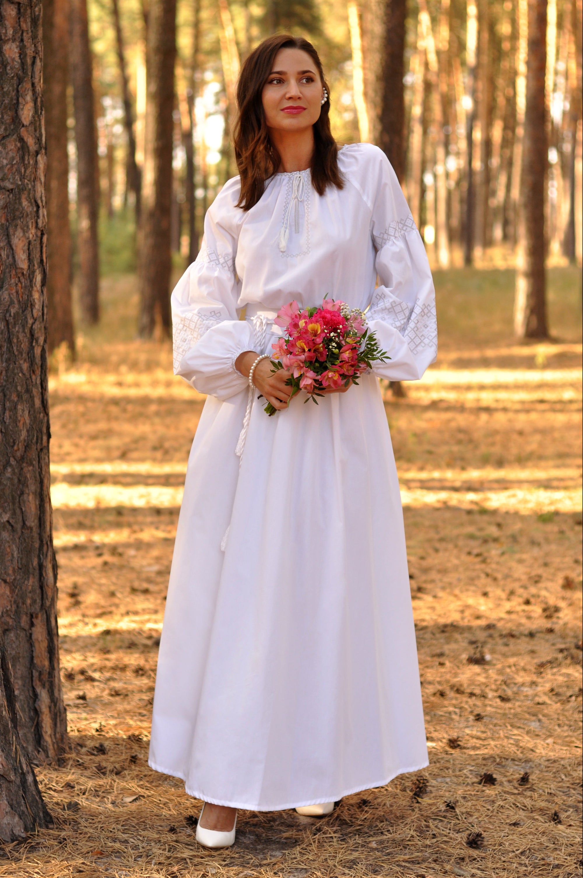 cotton wedding dress Wild Rose celticfusiondesign while the boned bodice with built Cotton at a Wedding? Here's
